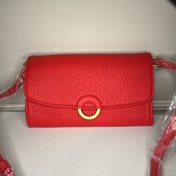 Ampere Creations Vegan Leather Wallet Crossbody - Picture 1 of 5